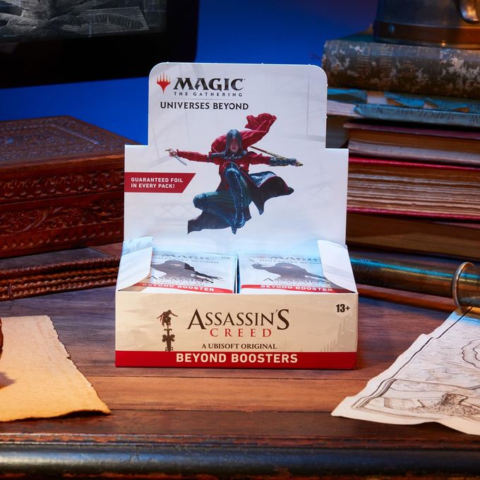 Magic the Gathering Magic: The Gathering Assassins Creed Beyond Booster Box | 24 Beyond Boosters (7 Cards in Each Pack) | Collectible Trading Card Game for Ages 13+ - Image 3