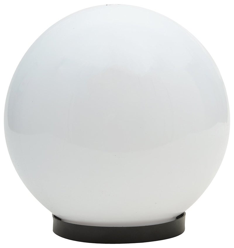 Weldecor Unbreakable Polycarbonate Round Globe Lights - Guaranteed Original for Home and Garden (White, 8-inch Diameter, 18 Watts) - Image 1