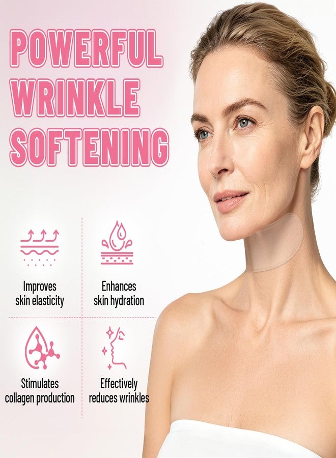 AOBEN 4 PCS Neck Wrinkle Patches, Reusable Night Silicone Anti-Wrinkle Patches, Effectively Locks in Moisture, Improves Wrinkles and Restores Skin Firmness. (3-5 Month Supply) - Image 2