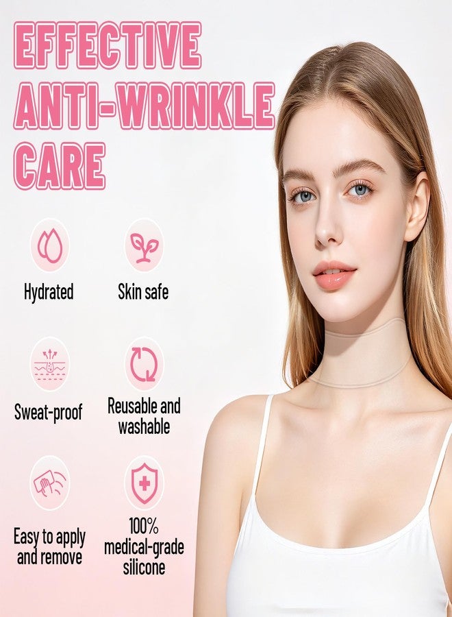 AOBEN 4 PCS Neck Wrinkle Patches, Reusable Night Silicone Anti-Wrinkle Patches, Effectively Locks in Moisture, Improves Wrinkles and Restores Skin Firmness. (3-5 Month Supply) - Image 5