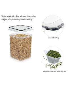 Generic 10-Pack Large capacity Food Storage Container,  Grain and Dry Food Storage Container, With Lock Buckle Food Kitchen Storage Organization, Suitable For Home and Kitchen (10-Pack)  - Image 5