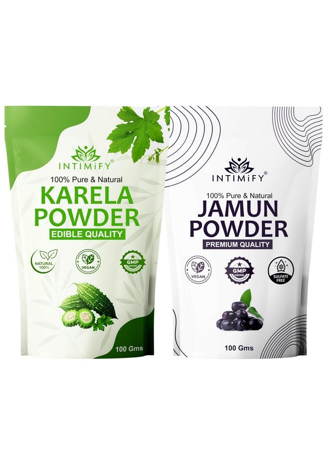 INTIMIFY مسحوق إنتيميفي كاريلا، مسحوق بذور الجامون للنساء والرجال (100 جرام*2) - Image 1