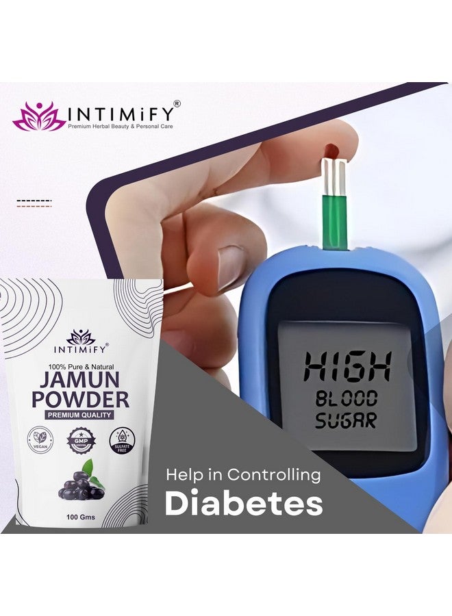 INTIMIFY مسحوق إنتيميفي كاريلا، مسحوق بذور الجامون للنساء والرجال (100 جرام*2) - Image 2
