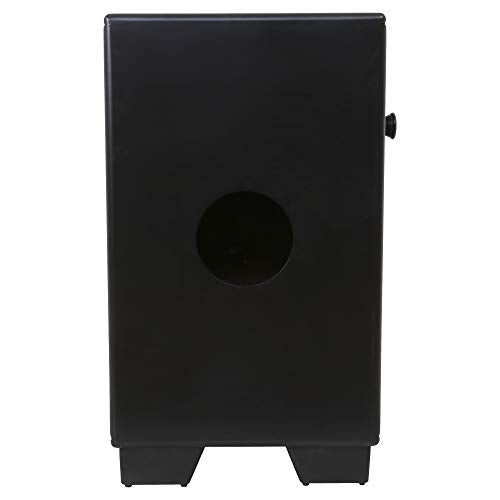 Clapbox Cajon Drum Box Oak Wood (H:20" W:12" L:12") - NOT MADE IN CHINA - Three Internal Snares with Bonus Features | Most Popular Cajone Brand Online (Black, CB50) - Image 4