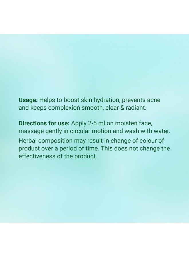 Patanjali Aloe Vera Gel Face Wash 60ml, Mild Foaming, Hydrating & Acne-Preventing Formula for All Skin Types - Image 4