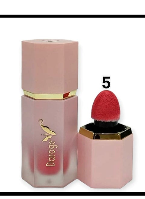 Soft cream blush with applicator for cheeks, natural shine, improves complexion, long lasting05