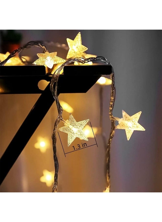 A 10-meter curtain made of stars, suitable for Christmas, Ramadan, birthdays, and parties. - Image 2