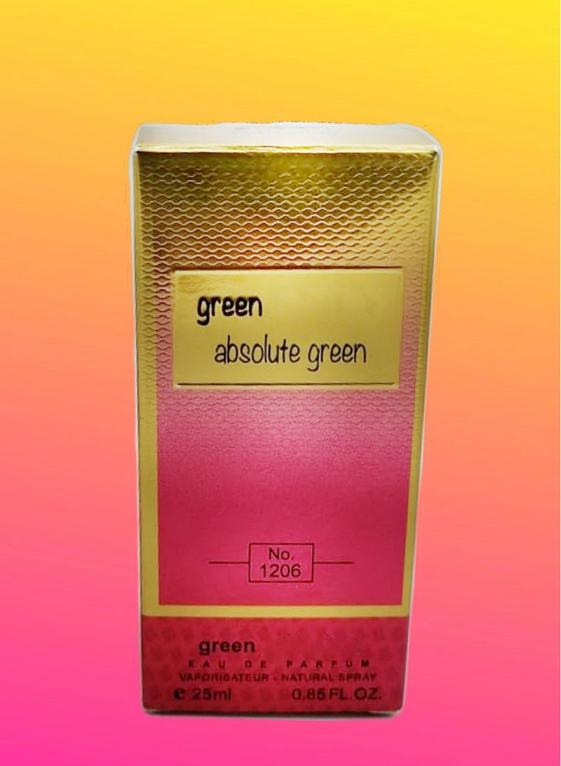 Green 11 Pieces Absolute Green Number 1206 EDP 25 Ml - Image 2