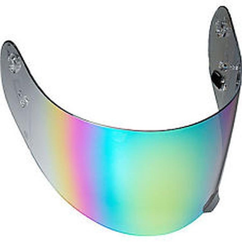 HJC RST Shield HJ-09 CS-R1, FS-15, CL-17, CL-ST, Road Race Motorcycle Helmet Accessories Color: Mirror Rainbow - Image 1