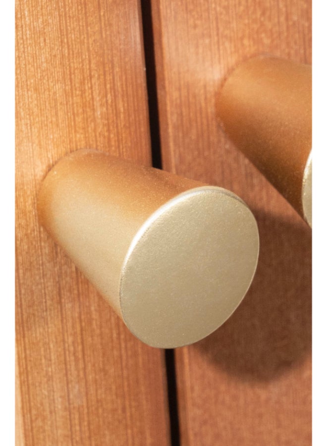 بست وان خزانة أحذية عملية وأنيقة مثالية للحفاظ على مساحة معيشة منظمة ومرتبة وجذابة 76×33×30 سم بني باب واحد 6 طبقات - Image 5