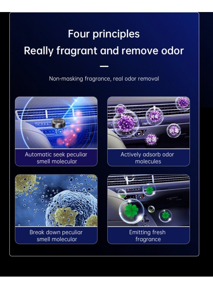 Car Air Freshener Smart  Aroma Diffuser  Air Purifier Fragrance - Image 2