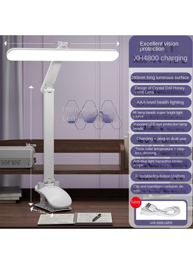 Bluejw Source Manufacturers LED Folding Desk Lamp Bedside Lamp Students Learn Eye Protection Dormitory Reading Lamp Bedroom Atmosphere For A Small Night - Image 1