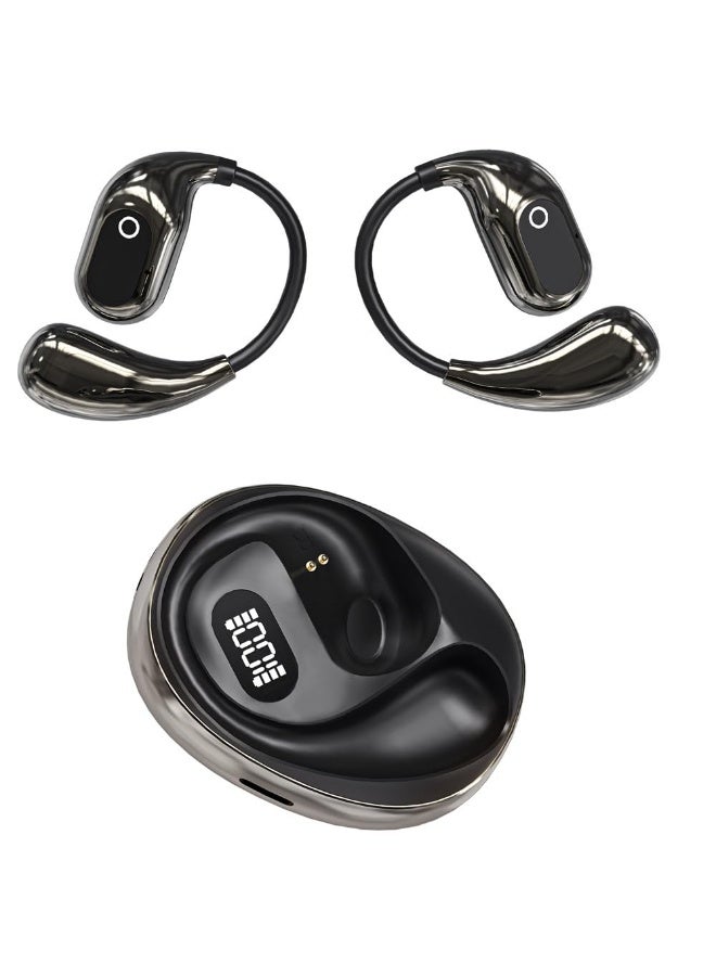 General Bluetooth Earbuds Wireless Bluetooth Open Ear Headphones Device Travel Business Stereo Headphones Headset 18Hrs Total Playback Support Single or Twin Model for Cycling Jogging Running Driving  - Image 1