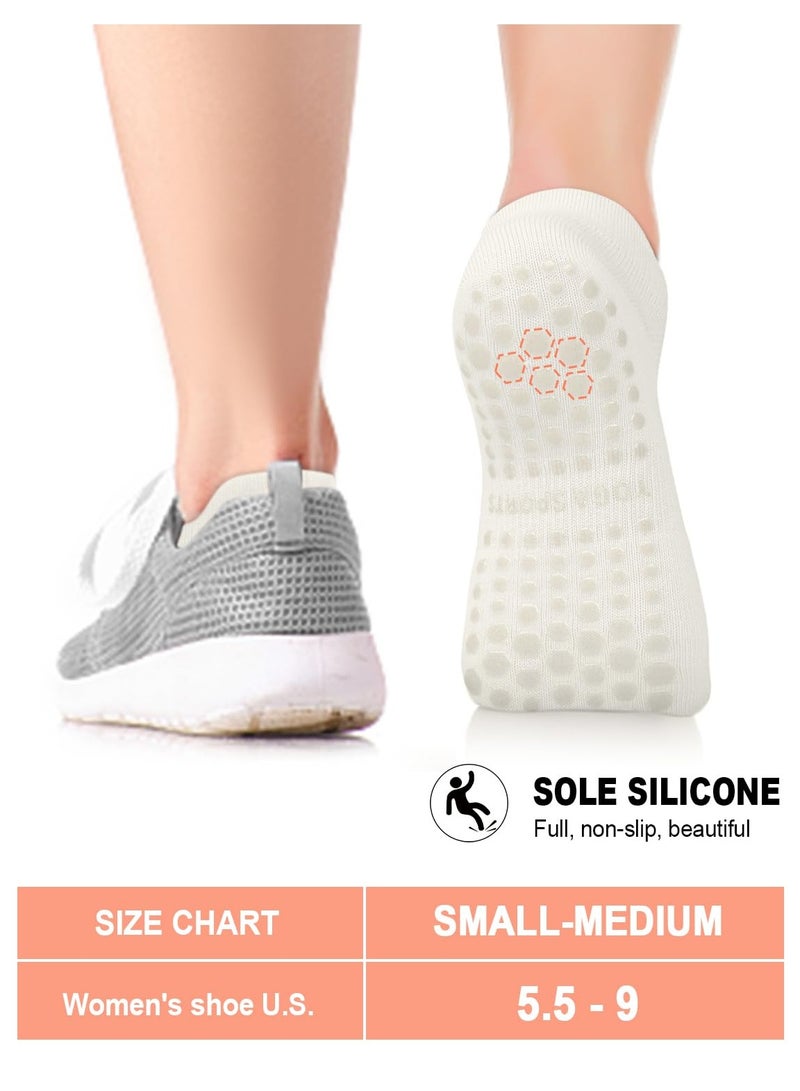 ساكن 6 ازواج من الجوارب الضاغطة النحاسية للنساء والرجال الدورة الدموية 15-20 ملم زئبقي - افضل دعم للممرضات والجري (متعدد الألوان) - Image 2