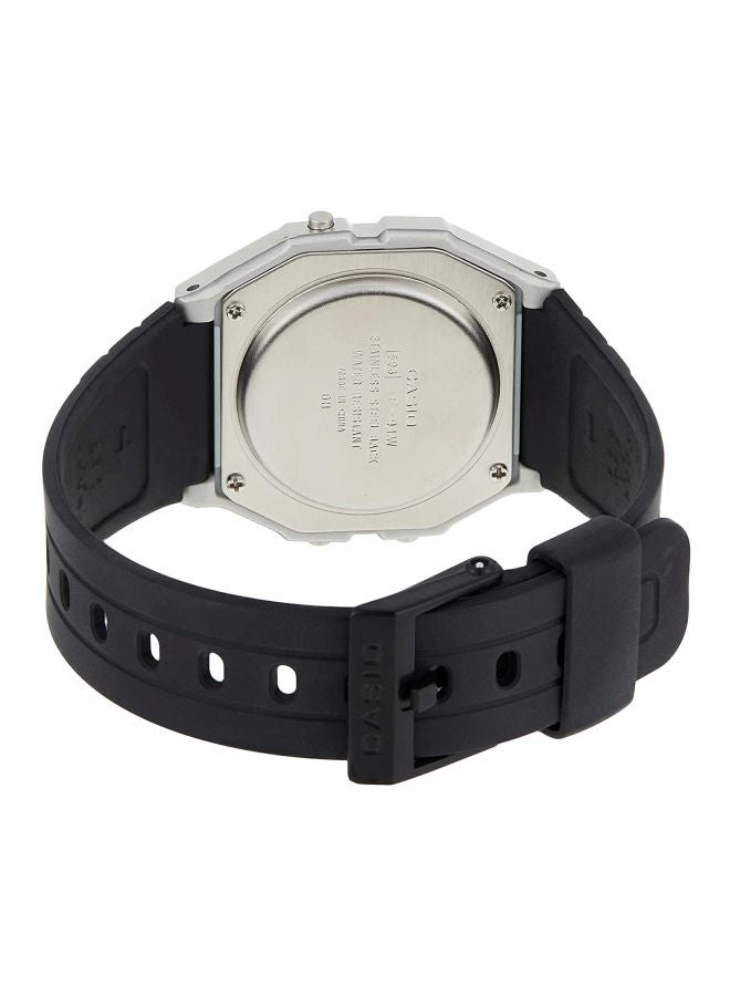 CASIO Men Vintage Water Resistant Digital Watch F91WM-7ADF - 38 mm - Black - Image 2