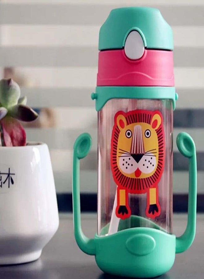 Alya The Cheeky Kidzz Baby Unbreakable Sipper Bottle Cup/Mug Learning Sippy BPA Free Anti Spill Sippy Cup Dust-Proof Sippy Cup with Twin Handles Sipper for Toddlers/Infants/Babies (Design 33) - Image 5