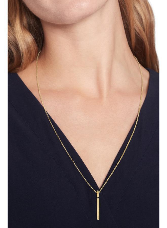 TOMMY HILFIGER Womens Pendant Necklace In Yellow Gold - 2780951 - Image 2
