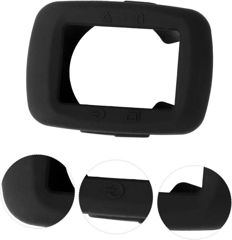 DOITOOL 2pcs Durable Protective Shell for Edge Smartwatch Lightweight Watch Case Cover Precise Cutouts for Easy Installation Black - Image 2