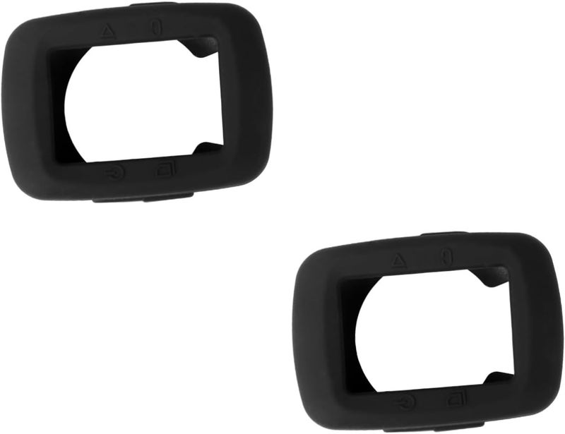 DOITOOL 2pcs Durable Protective Shell for Edge Smartwatch Lightweight Watch Case Cover Precise Cutouts for Easy Installation Black - Image 1
