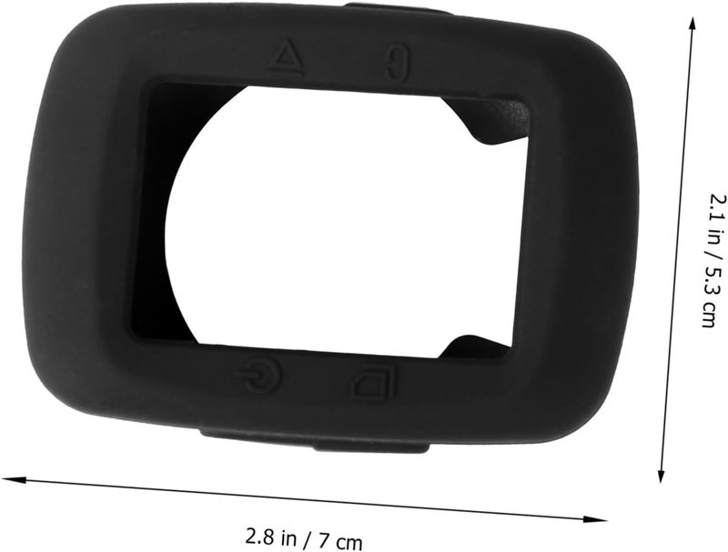 DOITOOL 2pcs Durable Protective Shell for Edge Smartwatch Lightweight Watch Case Cover Precise Cutouts for Easy Installation Black - Image 4