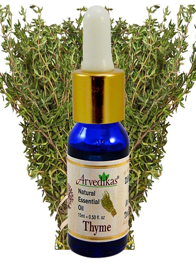 Arvedikas Thyme Oil 100% Natural Pure And Natural Undiluted Uncut Essential Oil For Hair Growth, Skin -15 ML - Image 2