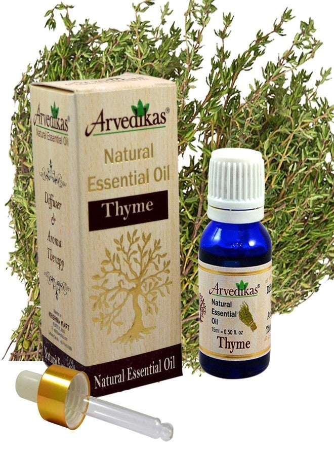 Arvedikas Thyme Oil 100% Natural Pure And Natural Undiluted Uncut Essential Oil For Hair Growth, Skin -15 ML - Image 3