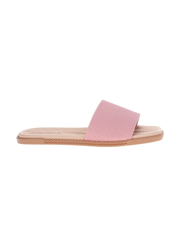 MOLECA Moleca Ladies Flat Sandals Pink | Made In Brazil