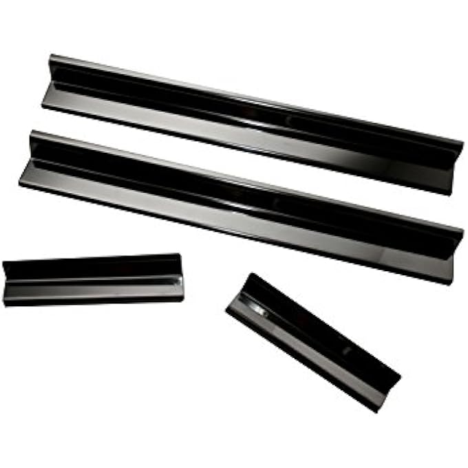 طقم واقي مدخل الباب 1121611 أسود يناسب 20072018 جيب رانجلر JK