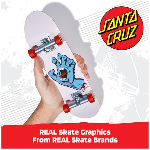 TECH DECK, Santa Cruz Handboard; Authentic Mini Skateboards, Kids Toys for Boys & Girls, Ages 6 and up (Hands Use Only) - Image 3