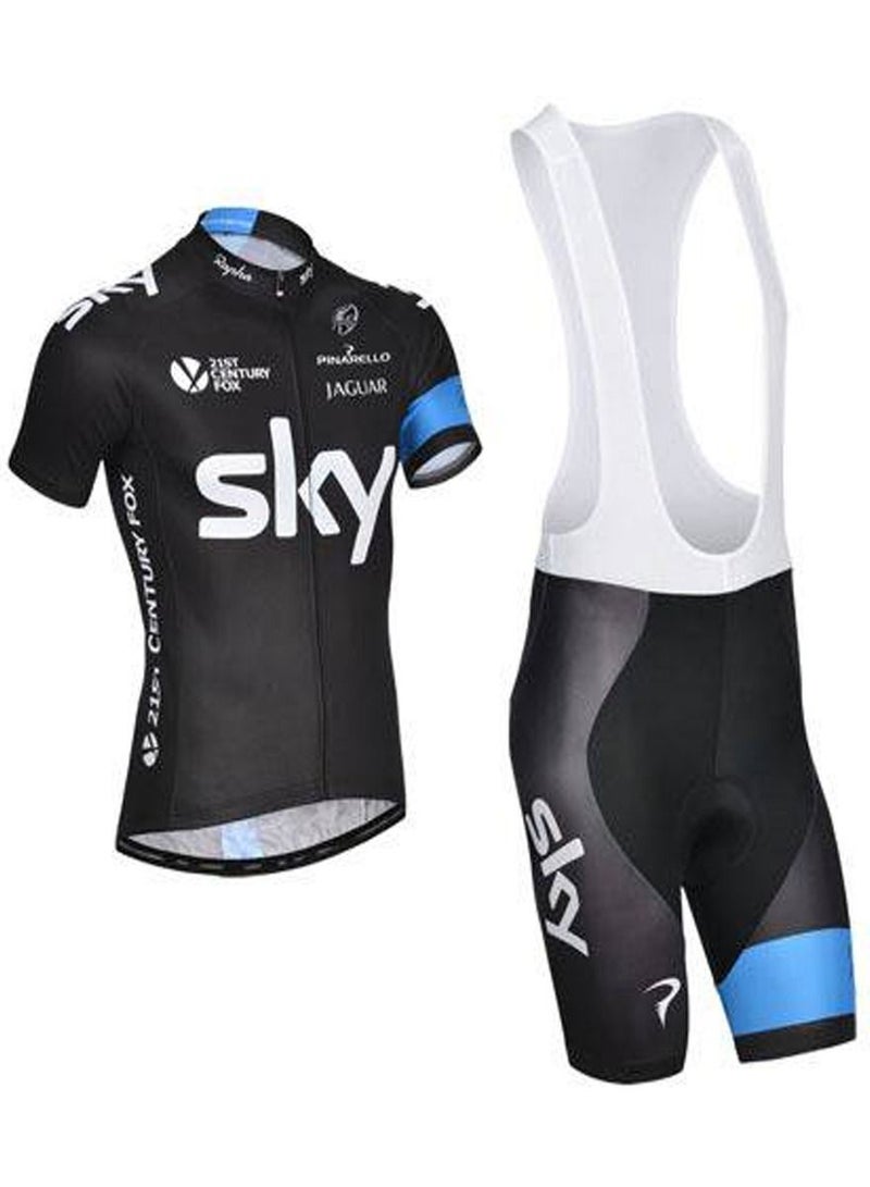 SKY Cycling Jersey Set SKY S - Image 2