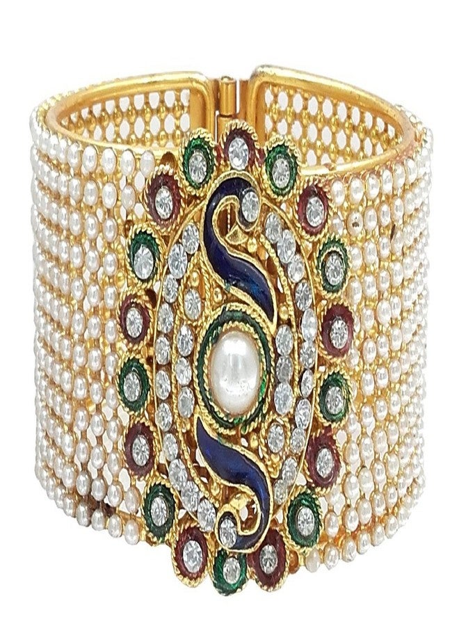 جي اس دي سوار معدني مطلي بالذهب من JSD للنساء والفتيات - قابل للتعديل، 5080 - Image 3