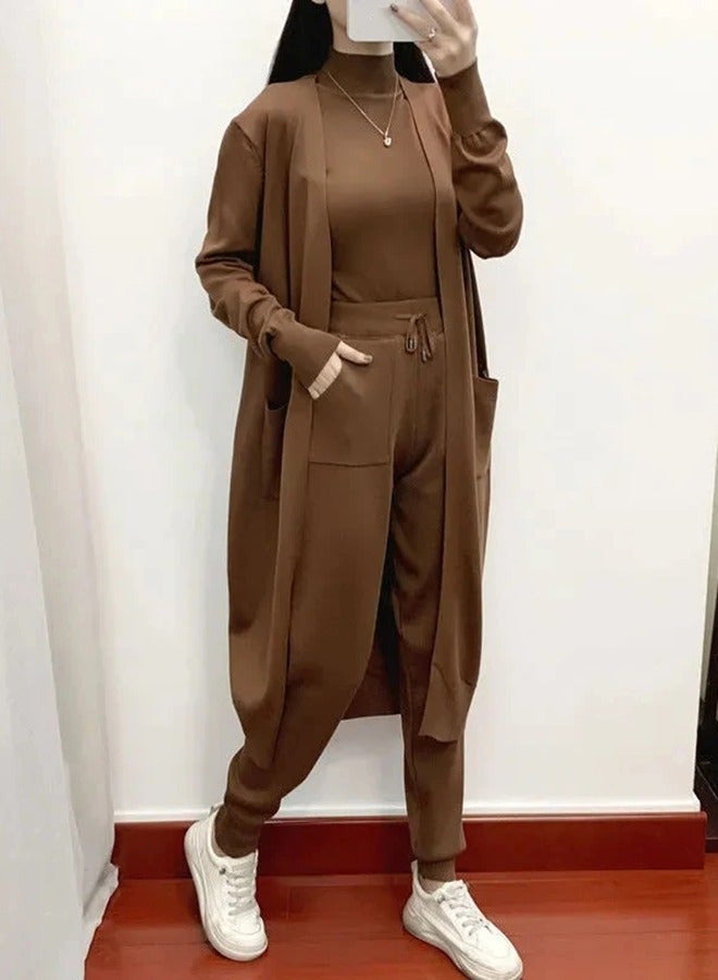 3 Piece Casual Suit Set - Image 2