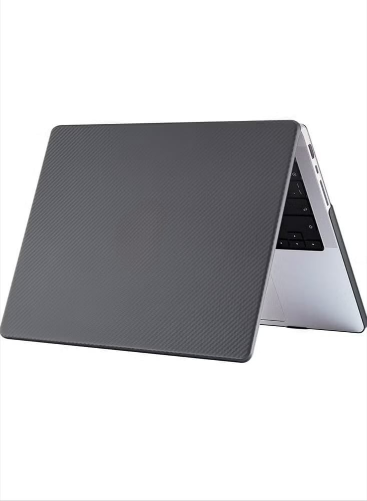 Crystal line Designed Hard Case compatible with Macbook pro 14.2" Inch A2442 / A2779 /A2992/A3112/A3185/A3401 - Black  - Image 3