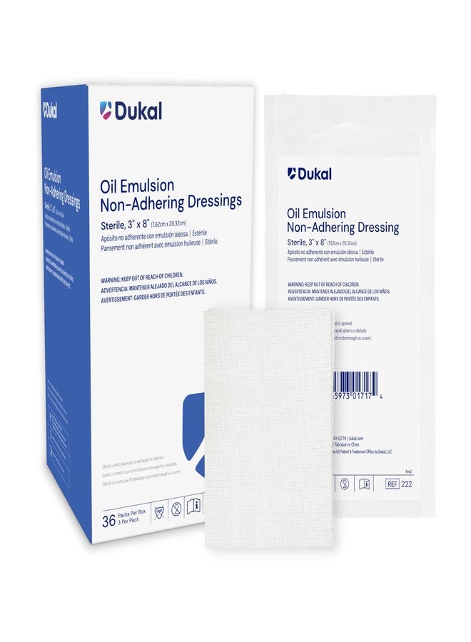 Dukal Oil Emulsion Dressing, 5" x 9" (Box of 12) - Image 1