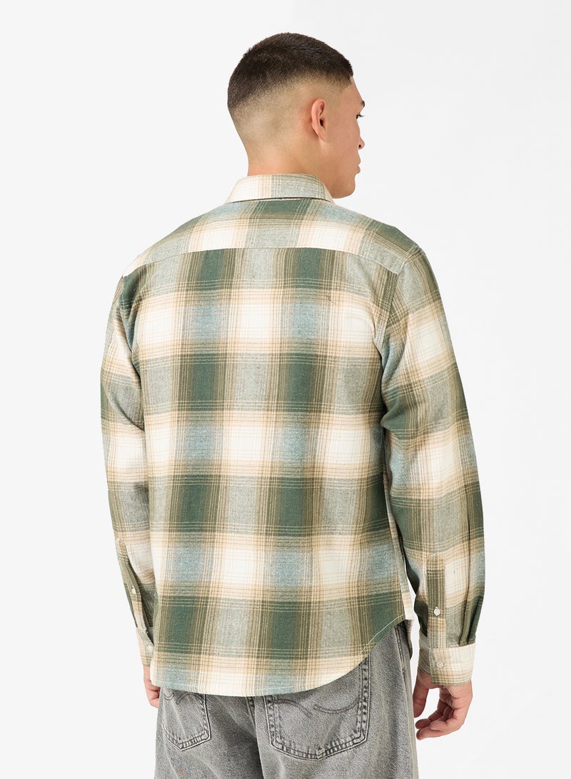 سفنتي فايف قميص كلاسيكي بقصة عادية - Image 2