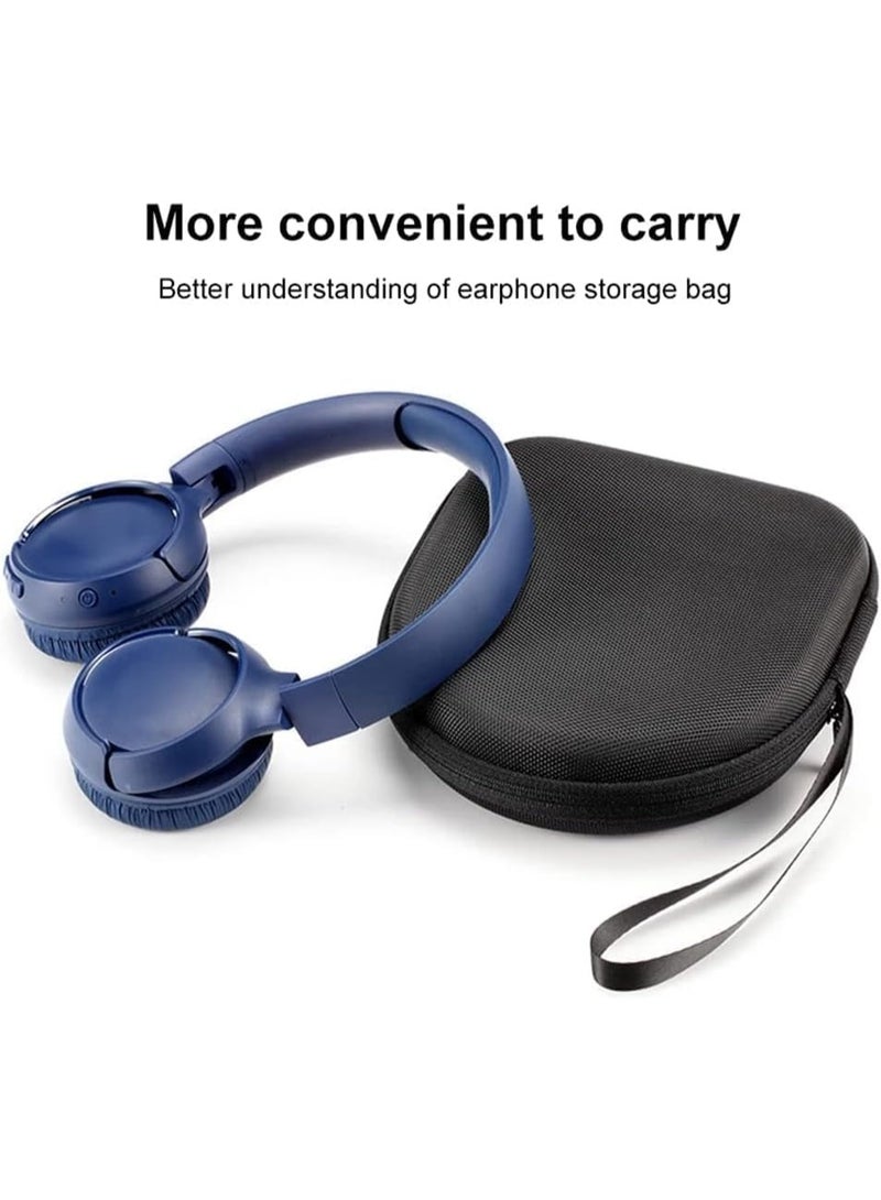 ChicAbode حقيبة حماية صلبة مقاومة للصدمات لسماعات JBL Tune 510BT - سوداء للسفر - Image 3