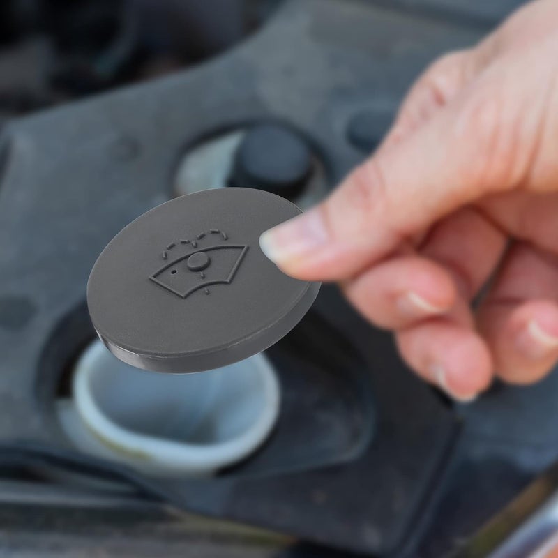 ACROPIX Windshield Washer Fluid Reservoir Bottle Tank Cap Fit for Nissan Armada - Pack of 1 Gray - Image 2