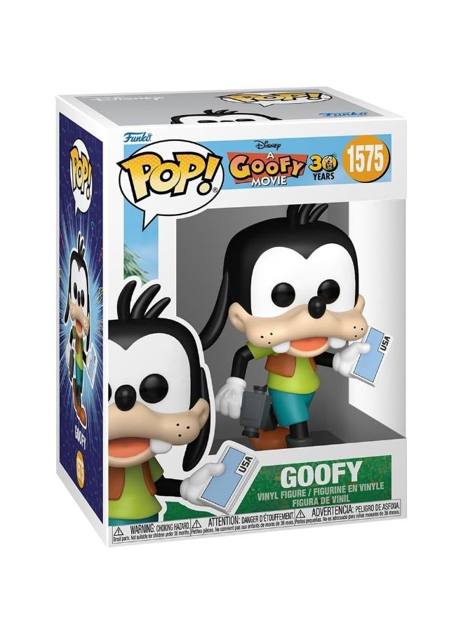 Funko Funko POP! Disney A Goofy Movie 30th Anniversary Goofy Vinyl Figure (10.6 cm)  - Image 1