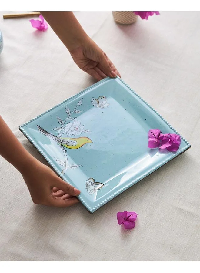 Flora Bird Dinner Plate
