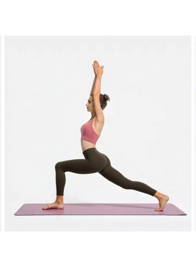 NIBEMINENT Essential/Pure&Plain 7/8 Leggings, High Waisted Compression Soft Pants Workout Athletic Yoga Pants 24" - Image 3