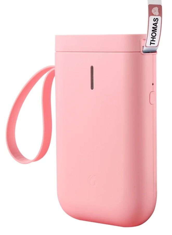 AROAQ Thermal Label Printer Portable Wireless Bluetooth 132x79x29millimeter Pink - Image 1