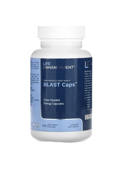 Life Enhancement Life Enhancement, Blast Caps, 120 Vegetarian Capsules  - Image 1