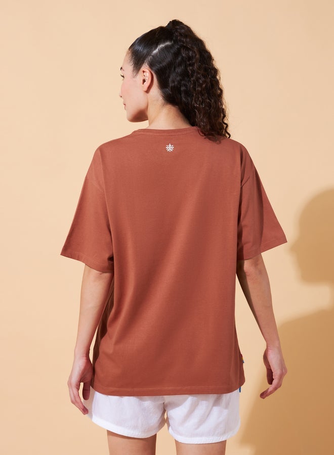 Cult Women Rust In My Element Print T-Shirt - Image 5