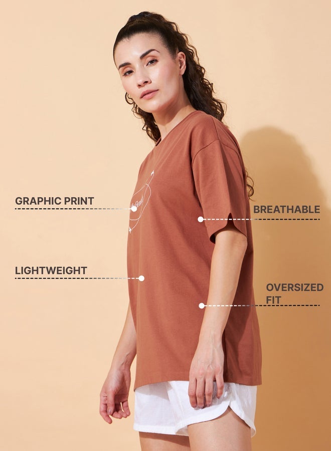 Cult Women Rust In My Element Print T-Shirt - Image 4