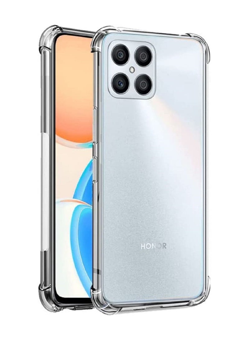 فيسوس واضحة الصدمات الكاملة الجسم المضاد للانتعاش واضحة تغطية TPU للشرف x8 - Image 1