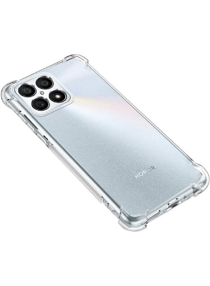 فيسوس واضحة الصدمات الكاملة الجسم المضاد للانتعاش واضحة تغطية TPU للشرف x8 - Image 3