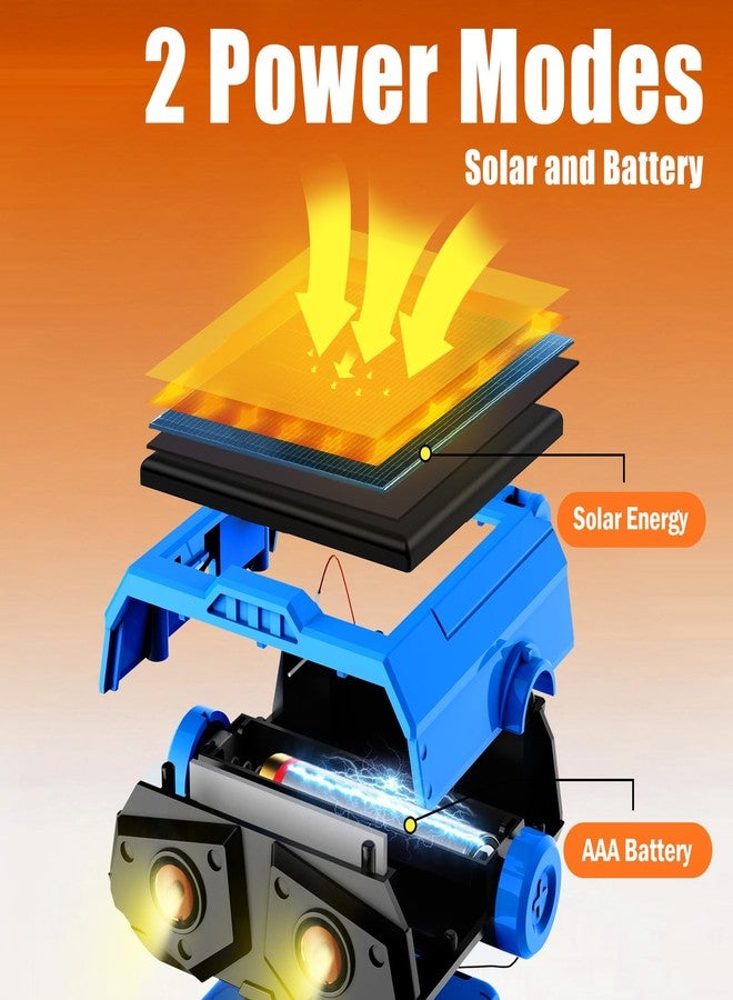 OUTOGO STEM Solar Power Robots Toys for Boys Aged 8-12, 12 in 1 Educational Building Science Experiment Kit for Kids, Birthday Gifts for Aged 8 9 10 11 12 13 Boys Girls Teens - Image 3