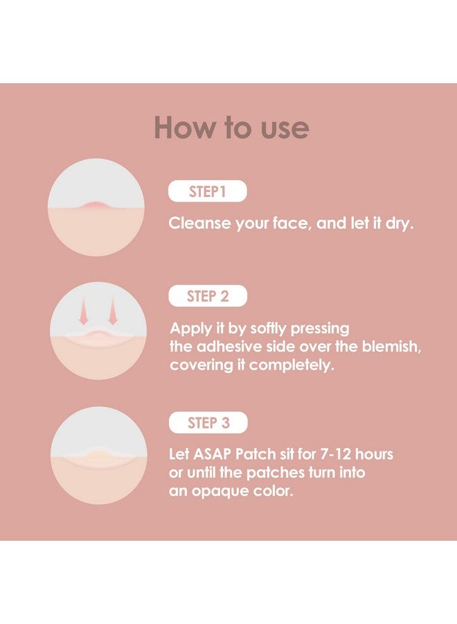 glowiest Asap Patch Daytime (39 Patches): Invisible Spot Treatment Premium Hydrocolloid & Niacinamide Vegan For All Skin Types - Image 5