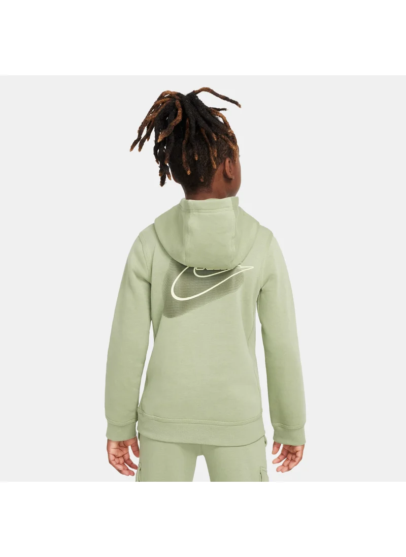 Nike Kids' Sportswear Standard Issue Fleece Hoodie