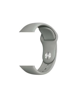 HEXABEX Apple Watch Strap/Band Compatible With Compatible with 42mm(Series 10)/41mm/40mm/38mm Silicone Strap for Apple watch All Series Grey  - Image 3